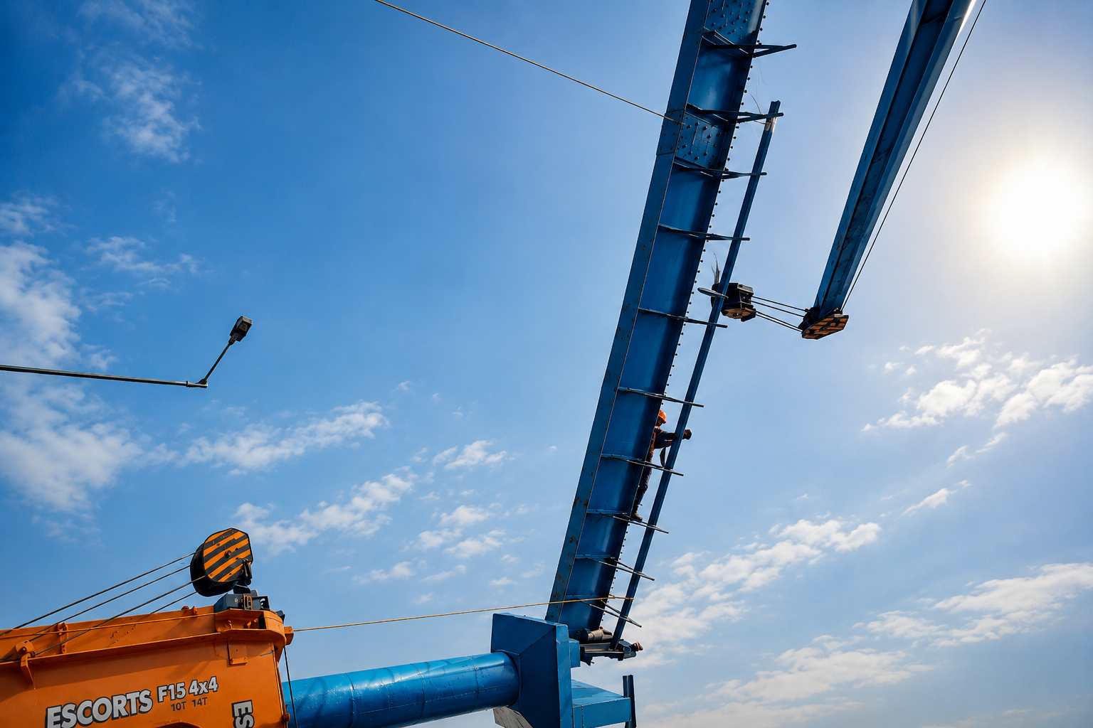 Steel Girder Installation