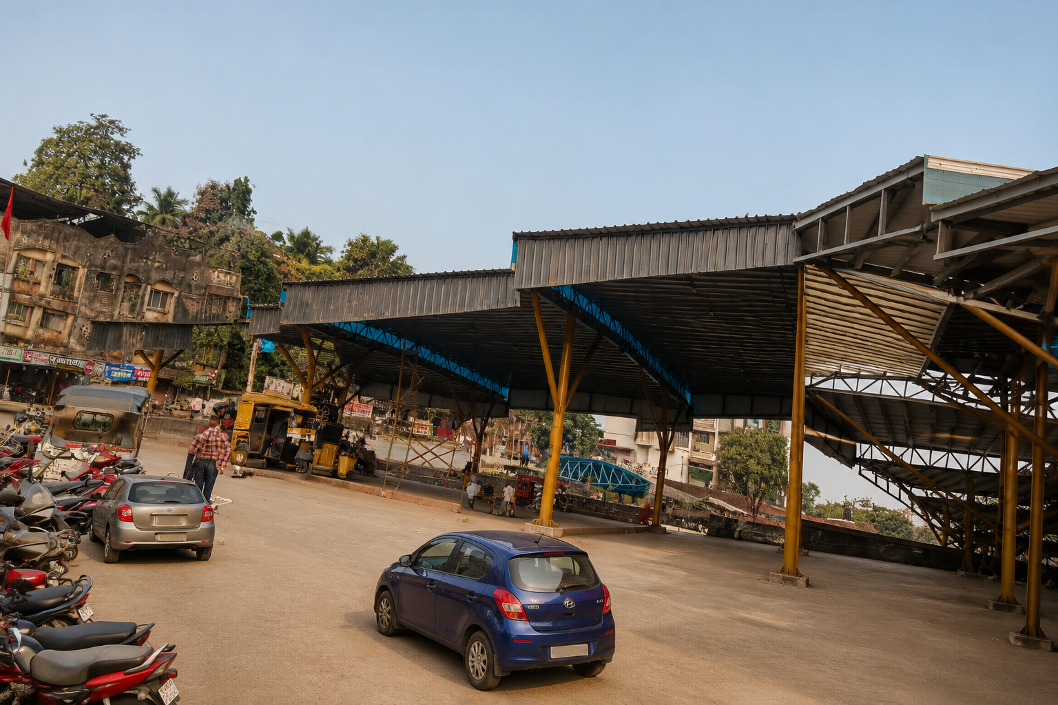 Railway Station Structural Components